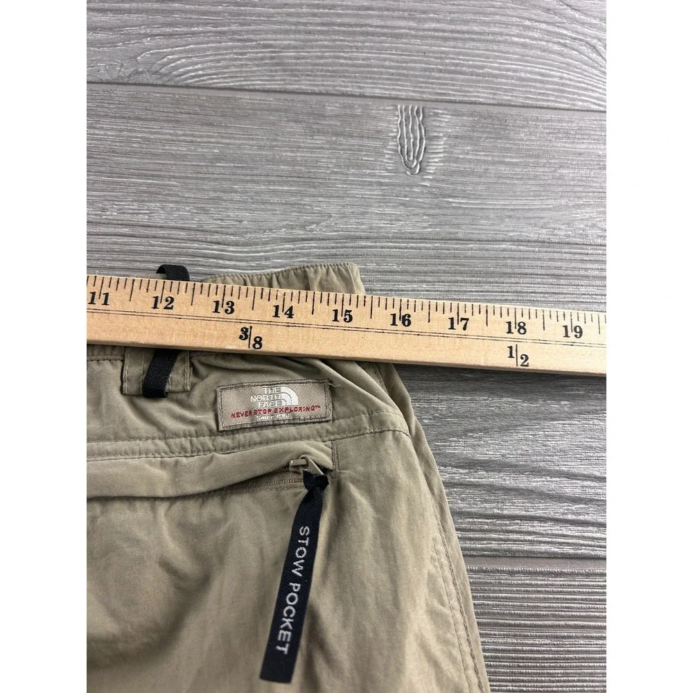 The North Face Mens Outdoor Hiking Convertible Cargo Pants Shorts Tan Medium